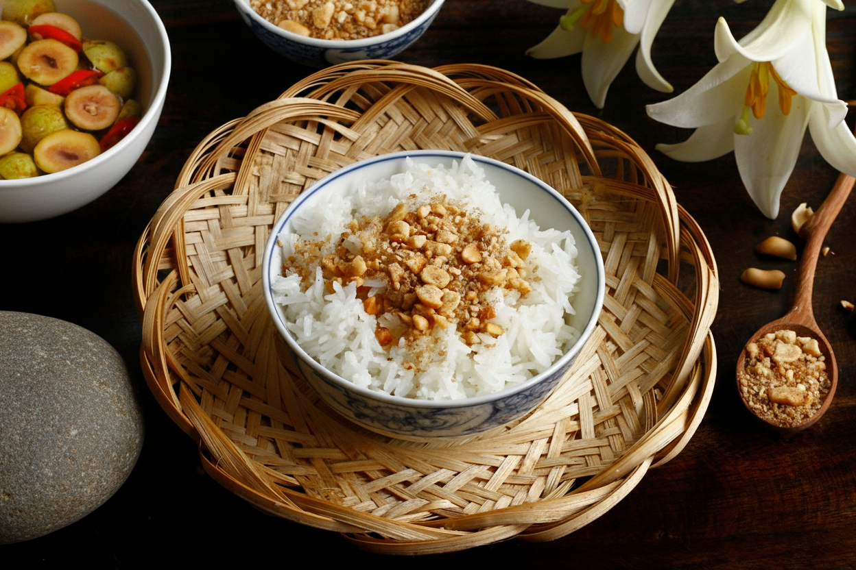 Đậu phộng giã dập