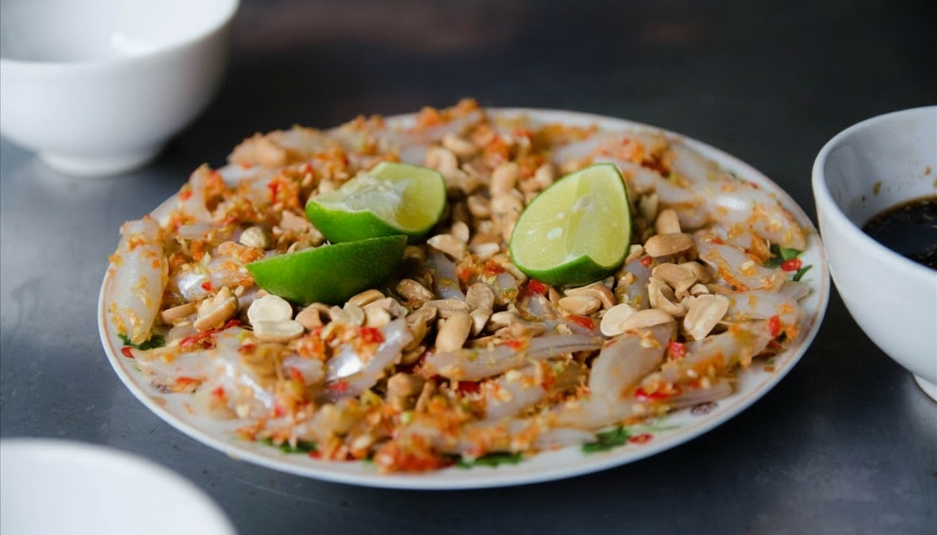 Nước chấm đậu phộng gỏi cá mai