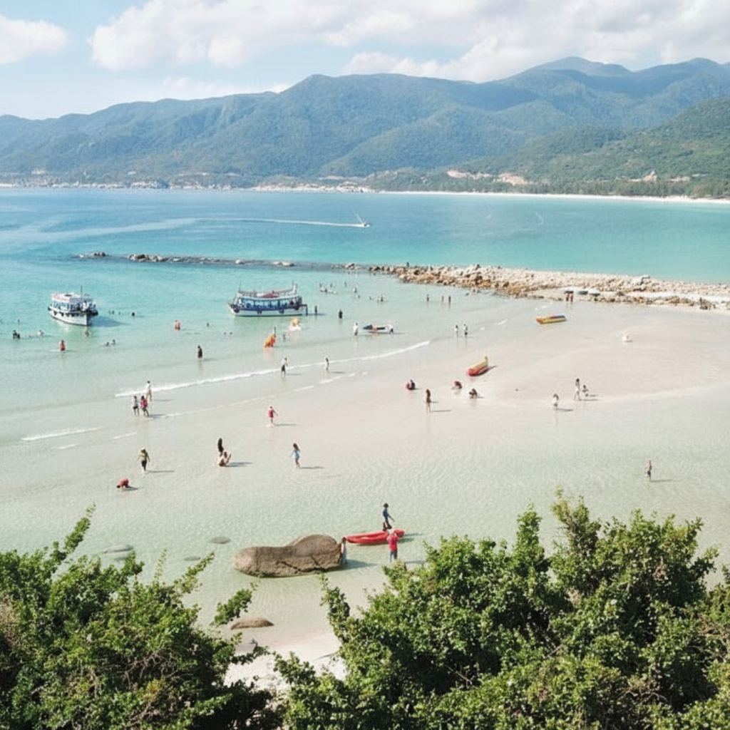 BBQ hải sản trên vịnh Vĩnh Hy