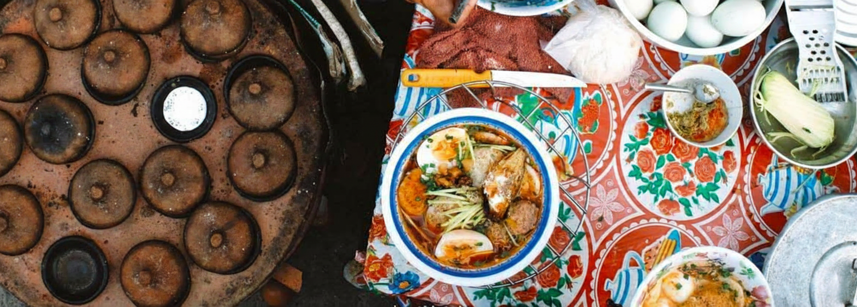 Bánh căn bánh xèo Ninh Thuận